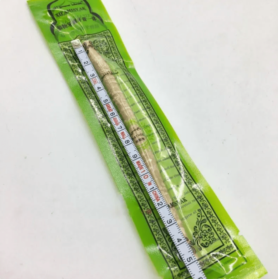 Bâton de nettoyage des dents Miswak - Feebella