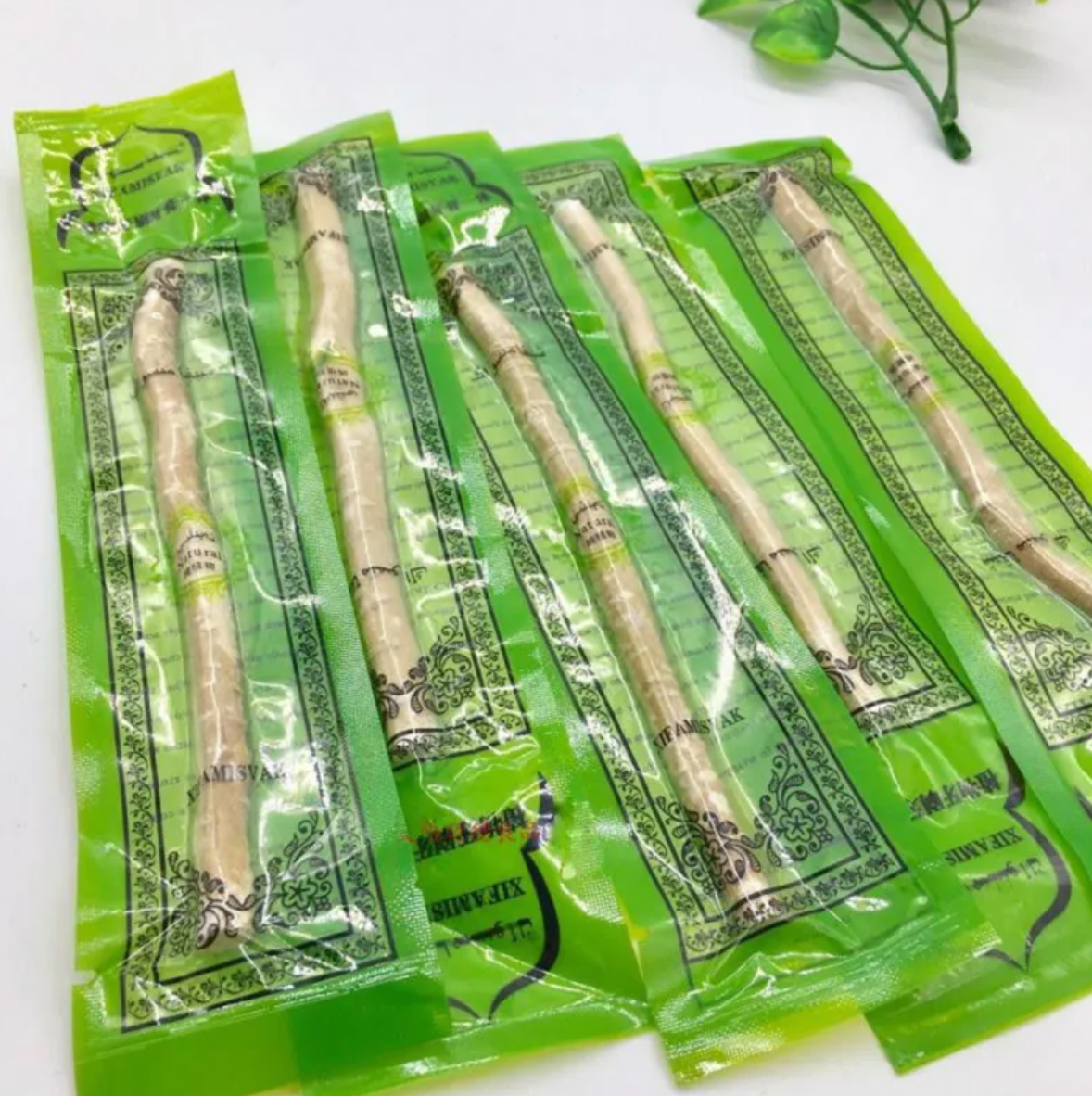 Bâton de nettoyage des dents Miswak