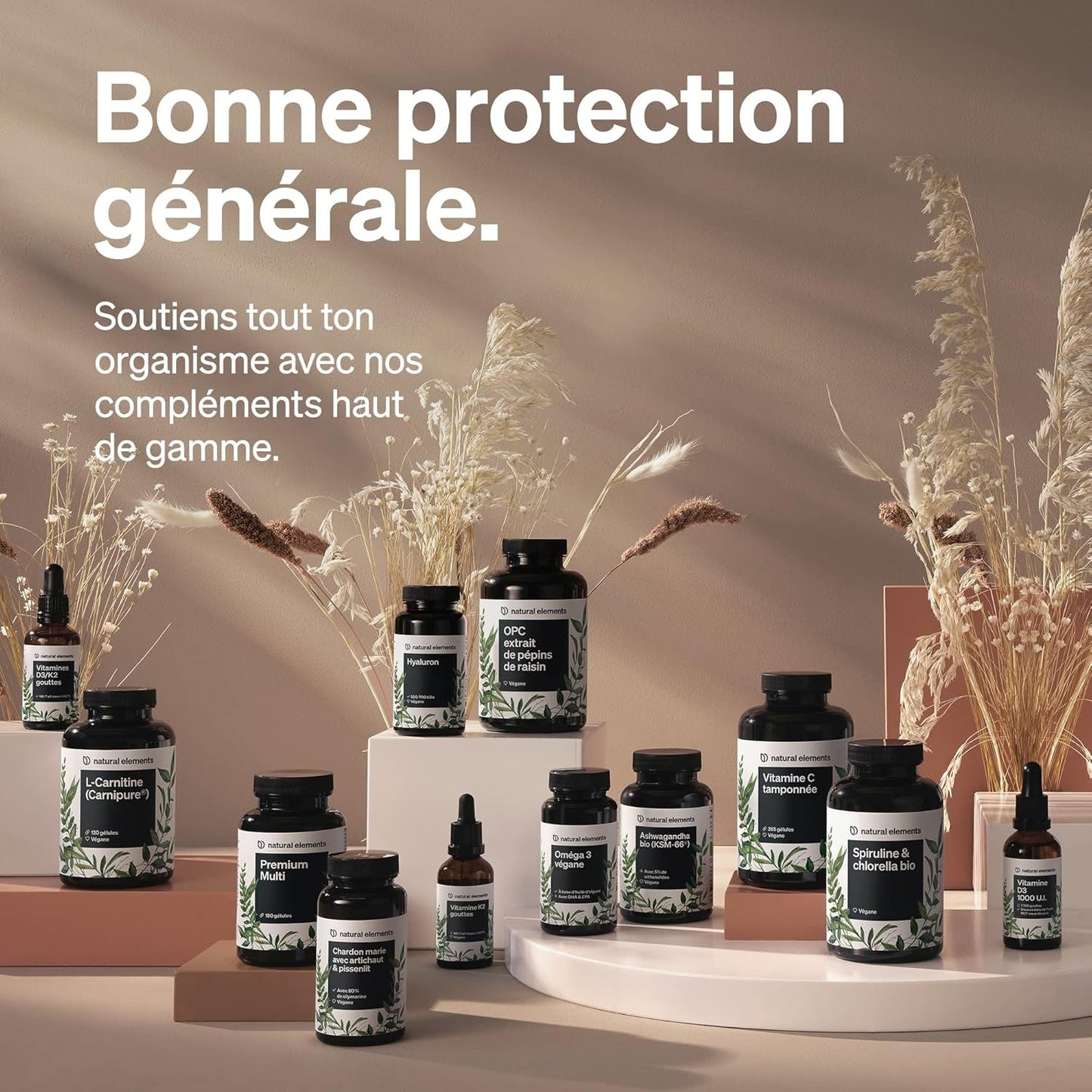 200 Μg De Vitamine K2 MK-7 – 1 700 Gouttes (50 Ml) – Teneur All-Trans >99,7% (K2VITAL® De Kappa) – Produit Testé En Laboratoire, Végan, Fortement Dosé - Feebella