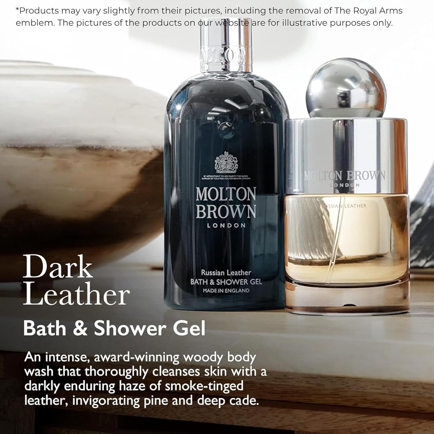 Dark Leather Gel De Bain Et Douche 300 Ml