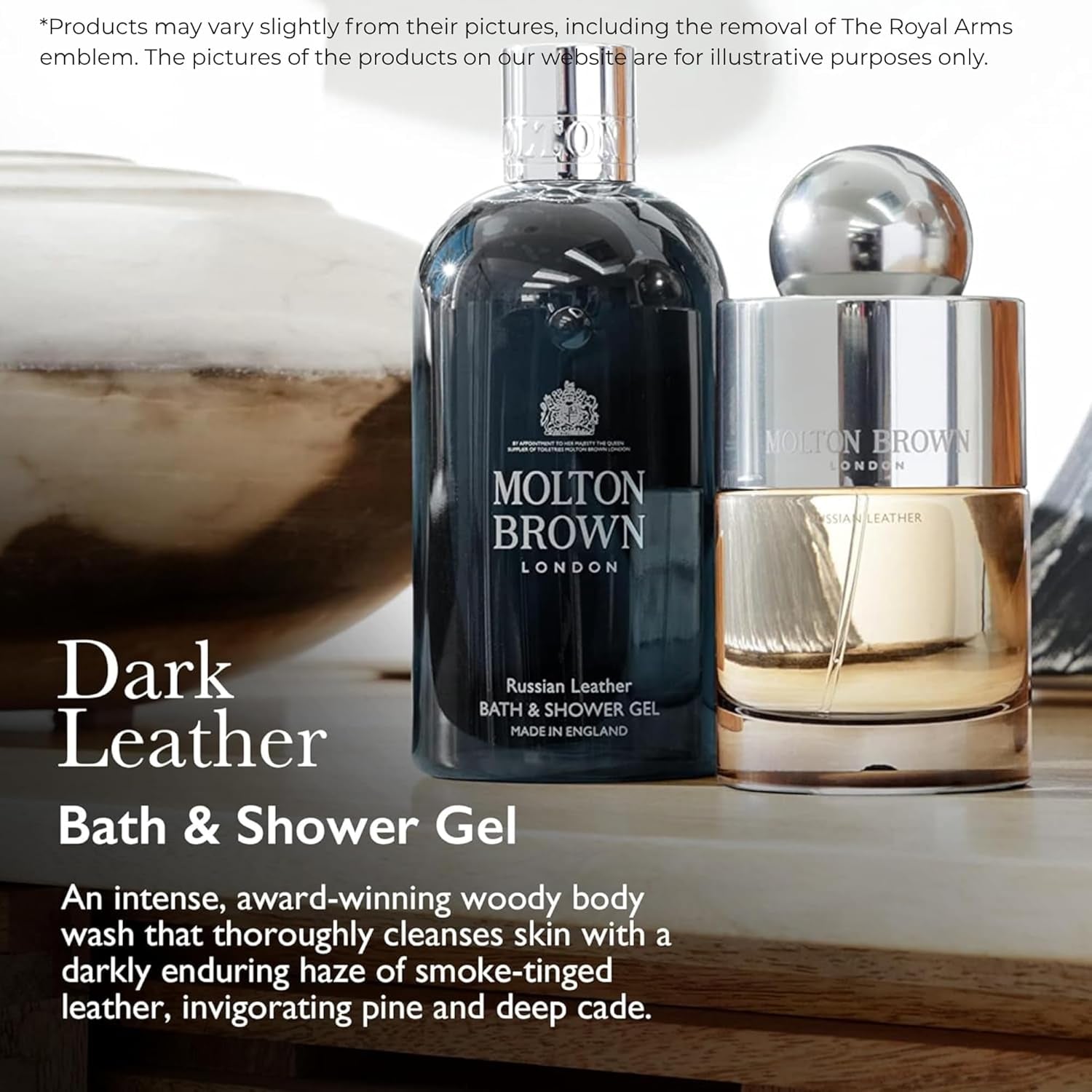 Dark Leather Gel De Bain Et Douche 300 Ml