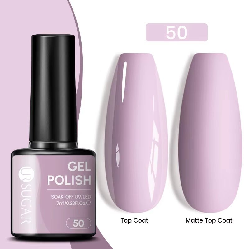 7Ml Champagne Gold Paillettes Gel Vernis À Ongles Brillants Paillettes Étincelantes Français Semi-Permanent Peinture À Ongles Gel UV - Feebella