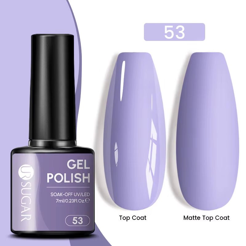 7Ml Champagne Gold Paillettes Gel Vernis À Ongles Brillants Paillettes Étincelantes Français Semi-Permanent Peinture À Ongles Gel UV - Feebella