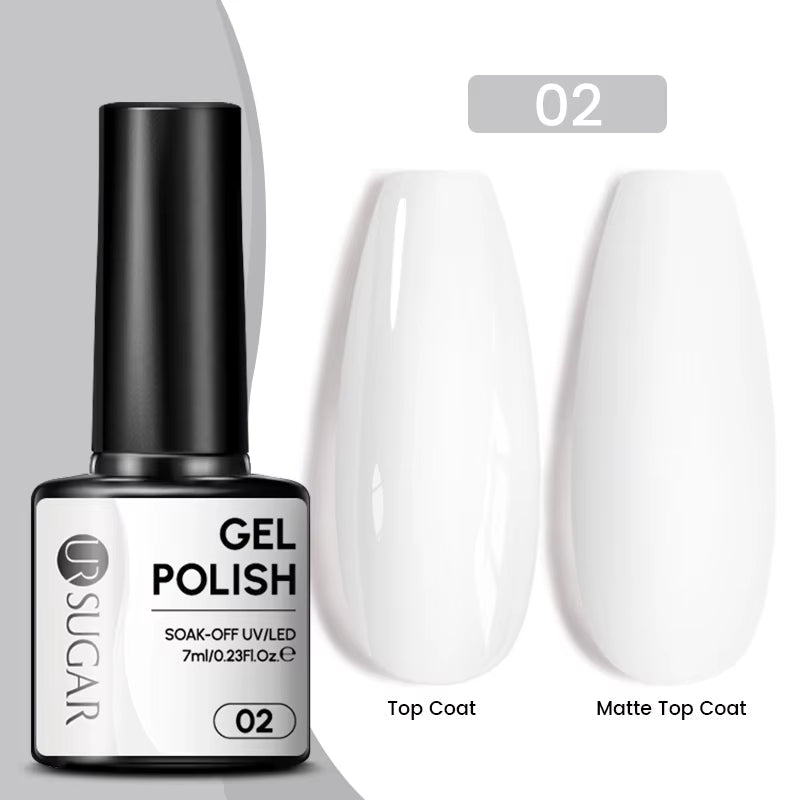7Ml Champagne Gold Paillettes Gel Vernis À Ongles Brillants Paillettes Étincelantes Français Semi-Permanent Peinture À Ongles Gel UV - Feebella