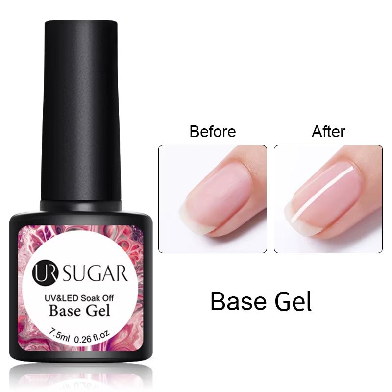 7Ml Champagne Gold Paillettes Gel Vernis À Ongles Brillants Paillettes Étincelantes Français Semi-Permanent Peinture À Ongles Gel UV - Feebella