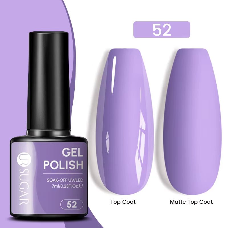 7Ml Champagne Gold Paillettes Gel Vernis À Ongles Brillants Paillettes Étincelantes Français Semi-Permanent Peinture À Ongles Gel UV - Feebella
