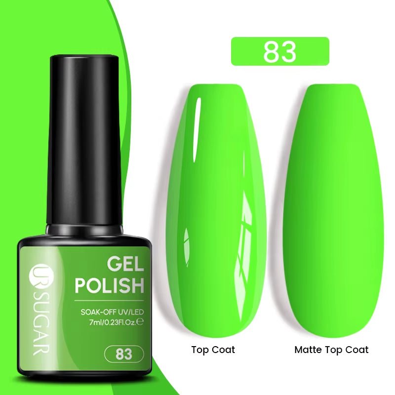 7Ml Champagne Gold Paillettes Gel Vernis À Ongles Brillants Paillettes Étincelantes Français Semi-Permanent Peinture À Ongles Gel UV - Feebella