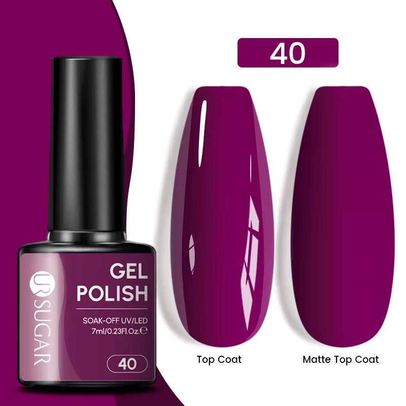 7Ml Champagne Gold Paillettes Gel Vernis À Ongles Brillants Paillettes Étincelantes Français Semi-Permanent Peinture À Ongles Gel UV - Feebella