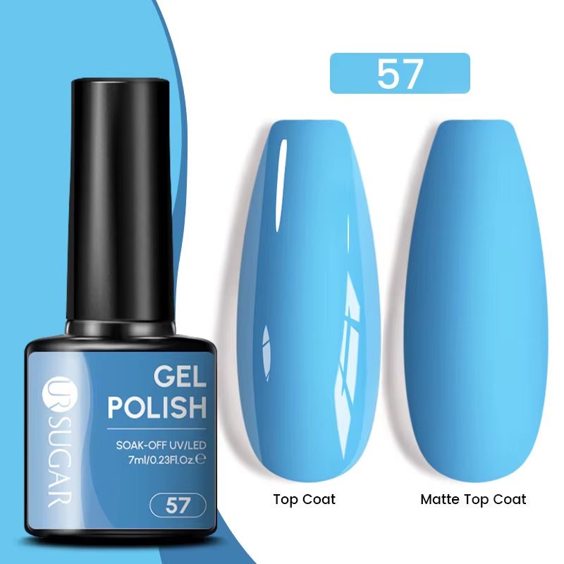 7Ml Champagne Gold Paillettes Gel Vernis À Ongles Brillants Paillettes Étincelantes Français Semi-Permanent Peinture À Ongles Gel UV - Feebella