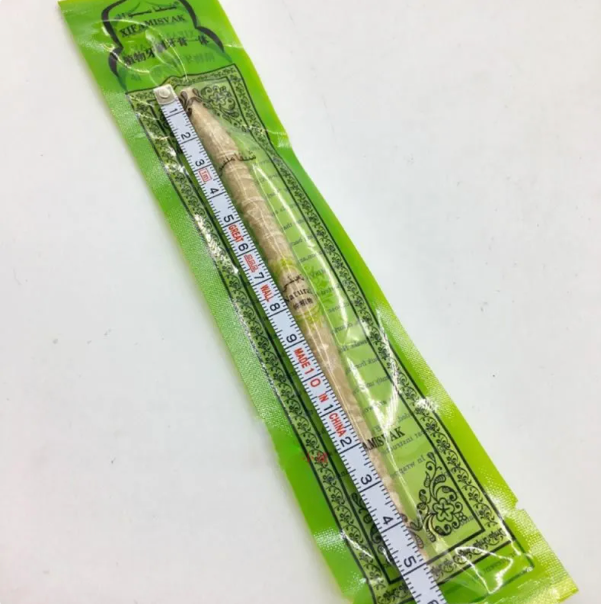Bâton de nettoyage des dents Miswak