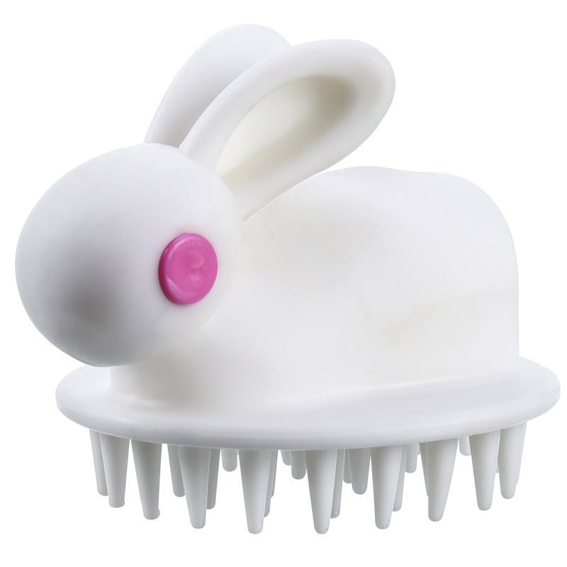 Brosse à shampooing en caoutchouc souple pour le massage du cuir chevelu des enfants - Feebella