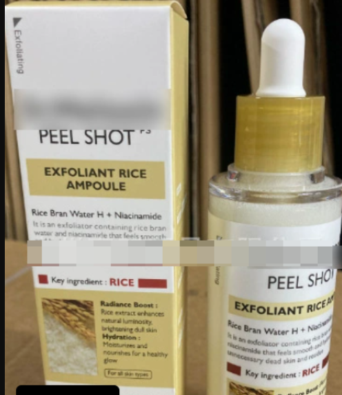 Liquide Exfoliant Hydratant au Riz