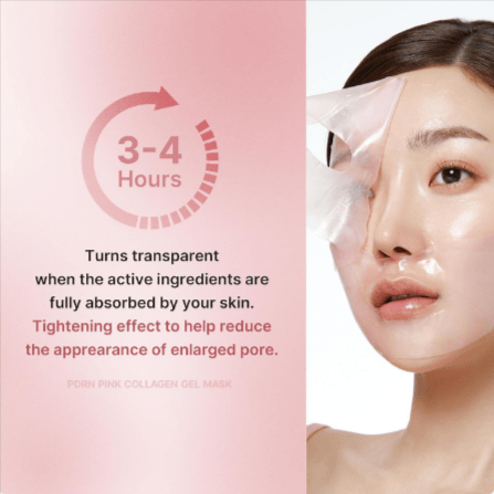Masque facial hydratant au collagène - Feebella