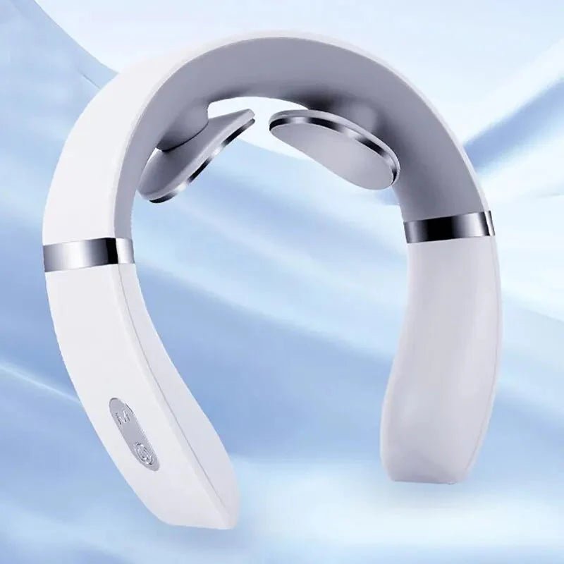 Masseur cervical Protable Mini masseur de cou et d'épaule Massage profond du cou Presse chaude Soins de pressage du cou - Feebella