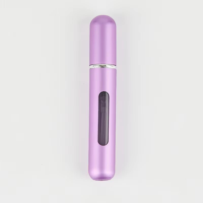 Mini bouteille de parfum rechargeable portable de 5 ml et 8 ml avec pompe à parfum de pulvérisation Conteneurs cosmétiques vides Bouteille d'atomiseur pour outil de voyage - Feebella