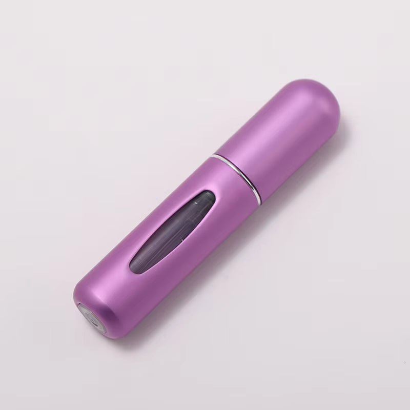 Mini bouteille de parfum rechargeable portable de 5 ml et 8 ml avec pompe à parfum de pulvérisation Conteneurs cosmétiques vides Bouteille d'atomiseur pour outil de voyage - Feebella