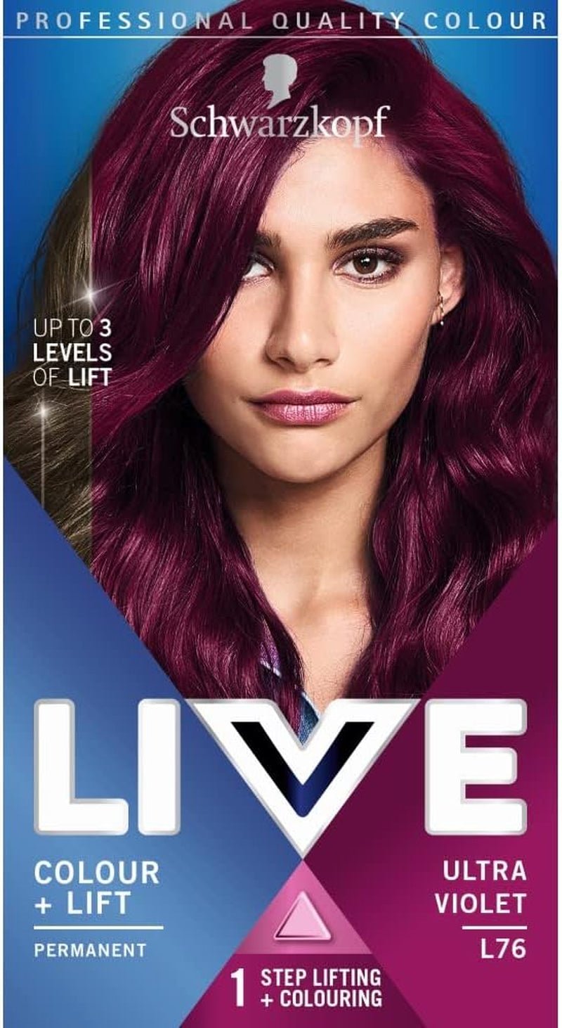 Schwarzkopf LIVE Color XXL Luminance L76 Ultra Violet - Feebella