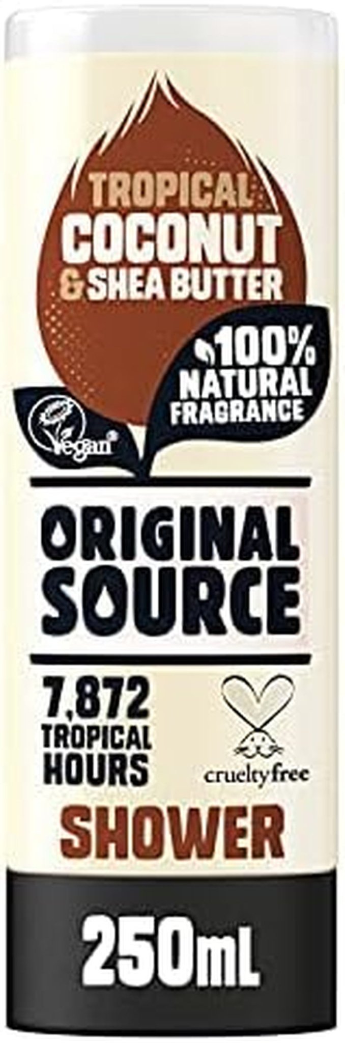 Source Gel Douche Noix De Coco & Beurre De Karité 250 Ml - Lot De 6 - Feebella