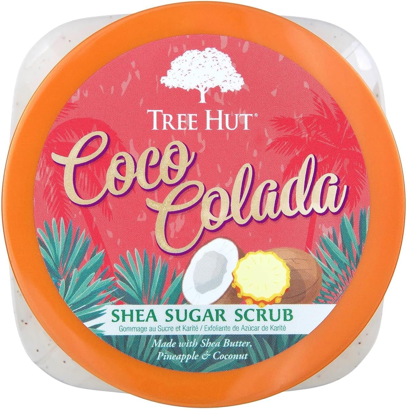 Tree Hut Coco Colada Shea Sugar Scrub 510 G (Lot De 1) - Feebella