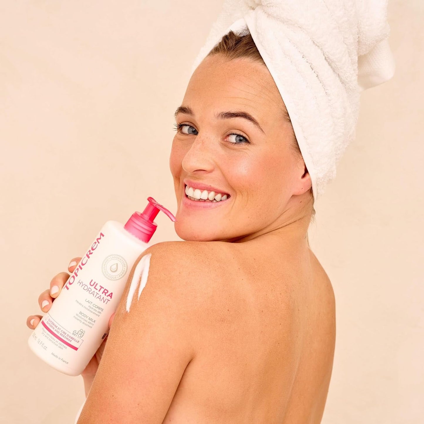 - Ultra Hydratant Lait Corps - Hydrate 48H, Relipide, Protège La Peau - Texture Onctueuse, Odeur Délicate - Crème Hydratante Pour Peaux Sensibles - Fabrication Française - 500 Ml - Feebella